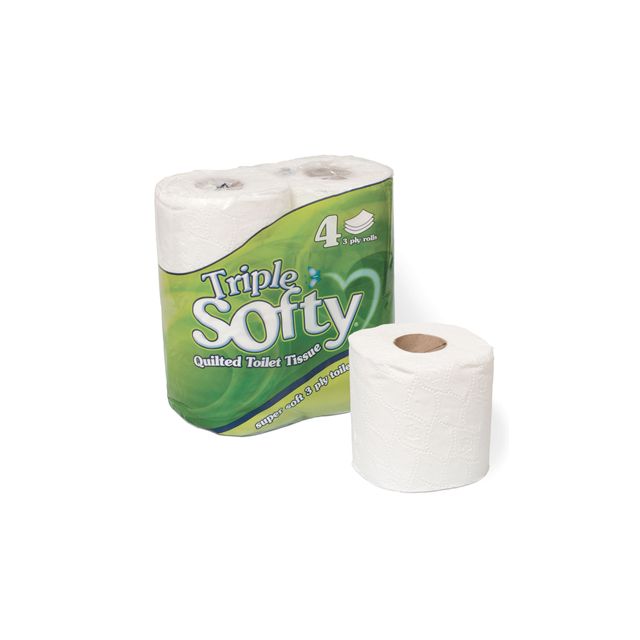 Quality White Toilet Roll - Case of 40