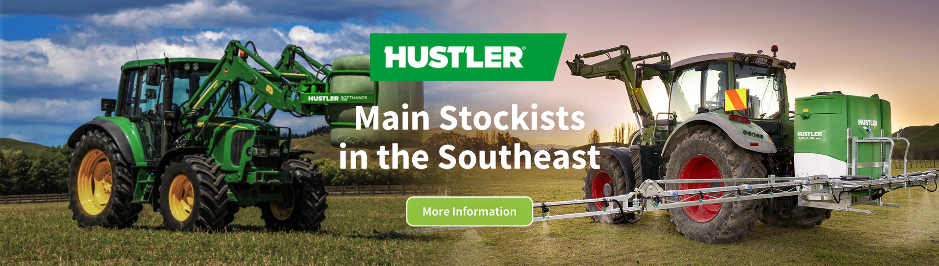 Hustler. Main stockists in the Southeast