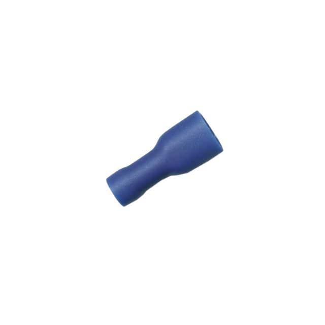 6.3mm Blue Insulated Push-On-Female - Pack of 20