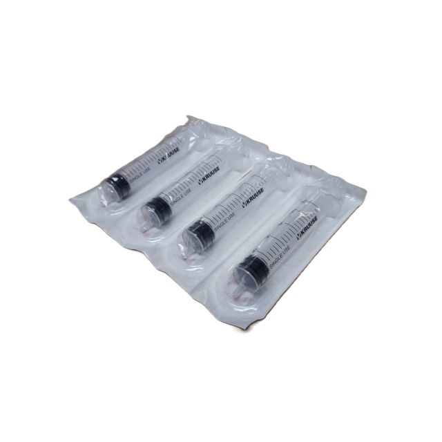 Disposable Syringe 20ml Side Tip - Pack of 50