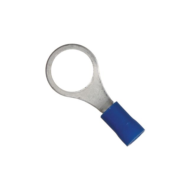 6.4mm Blue Ring Terminal - Pack of 100