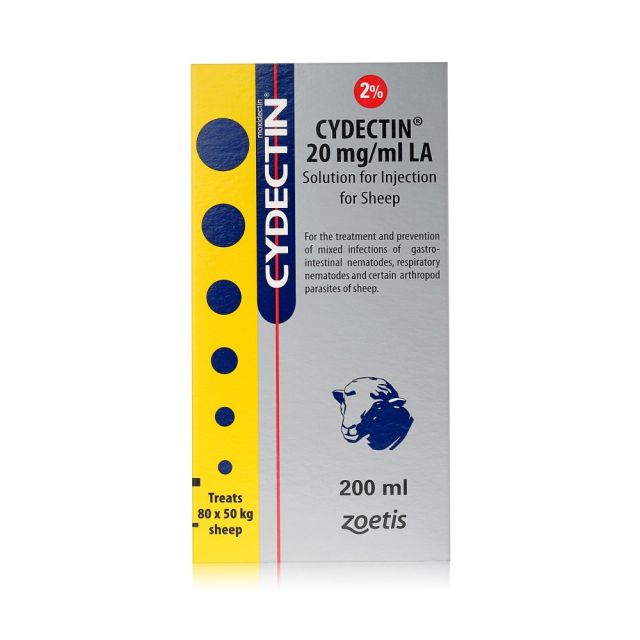 Cydectin 2% Injectable 200ml Bottle
