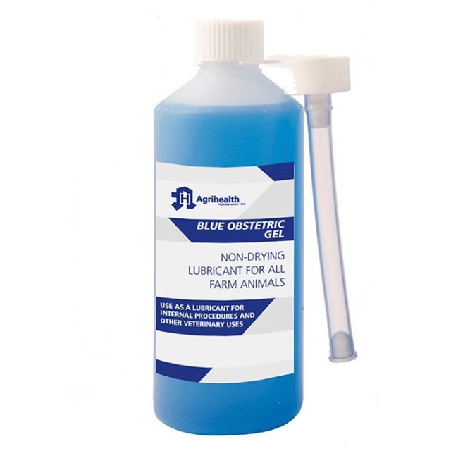 Blue Obstetric Gel Lubricant - 500ml