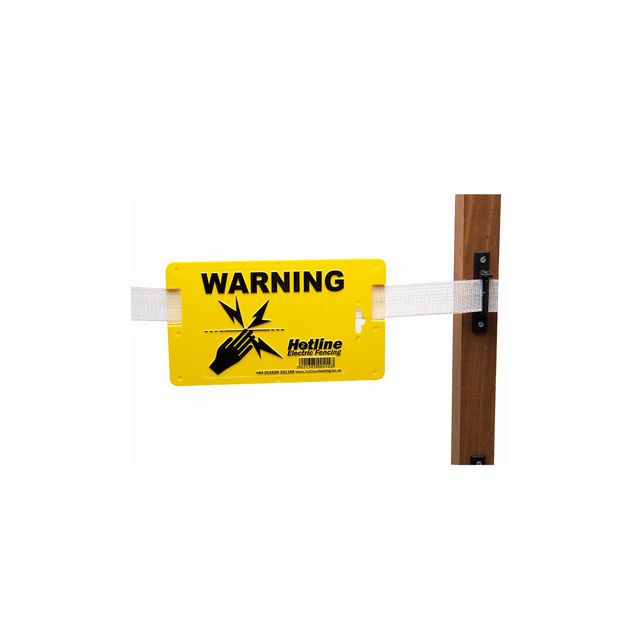 Hotline Warning Sign