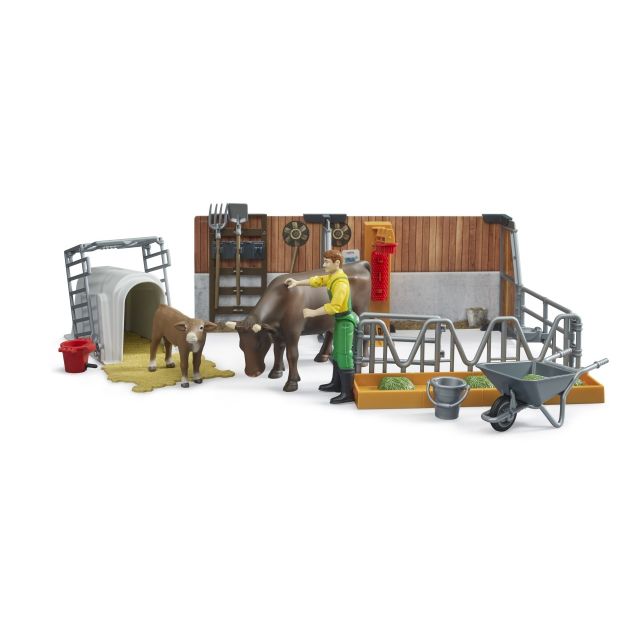 Bruder Cow & Calf Shed