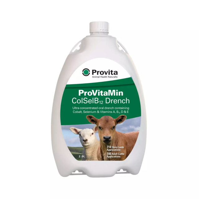 Provita ColSelB12 Drench for Cattle & Sheep - 1 Ltr