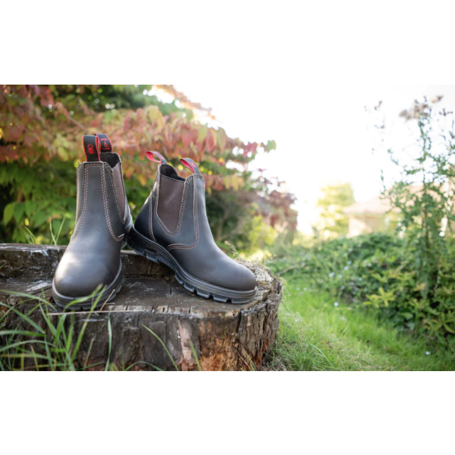 Redback Safety Dealer Boot (Brown) - 12/46