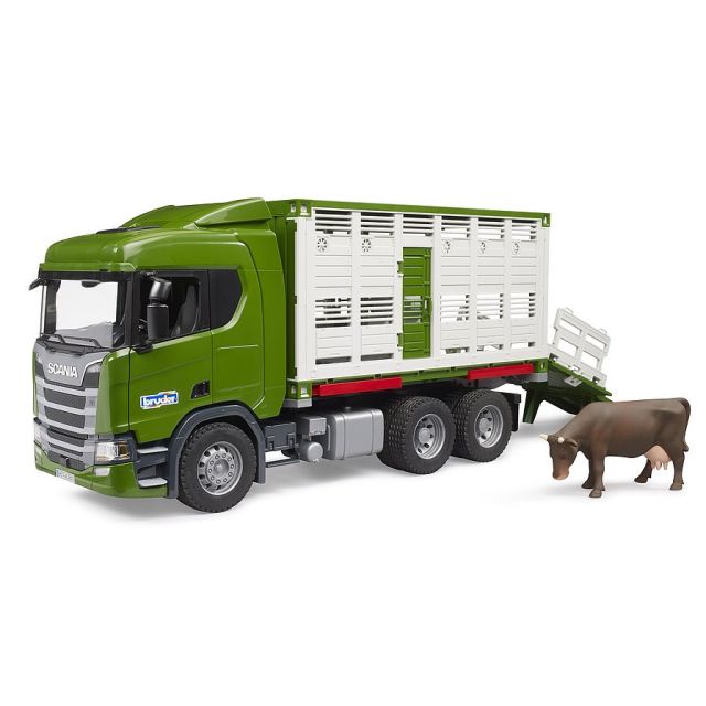 Bruder Scania Super 560R Cattle Transportation Truck