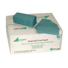 Blue C-Fold Towel - Case