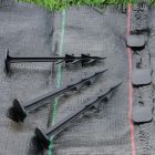 160mm (6") Square Head Ground Cover Pegs - Box of 2000
