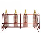 Non Vac Bottle Rack with 4 Bottles and Teats