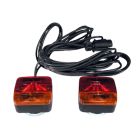 Magnetic  Trailer Lamp Set - 12Mtr Cable