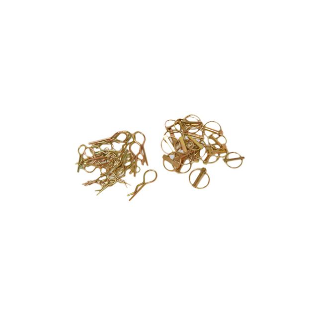 Assorted Linch Pins/R Clips - 50 Piece