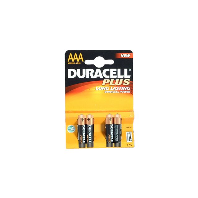 AAA Alkaline Batteries - Pack of 4