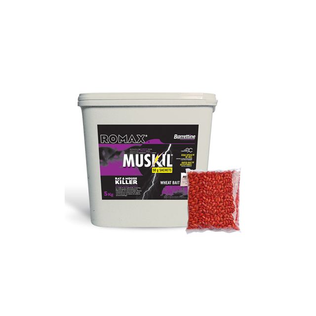 Muskil Whole Wheat - Sachets - 5kg Tub